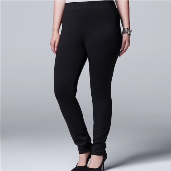 Nwt Pullon Ponte Skinny Pants 